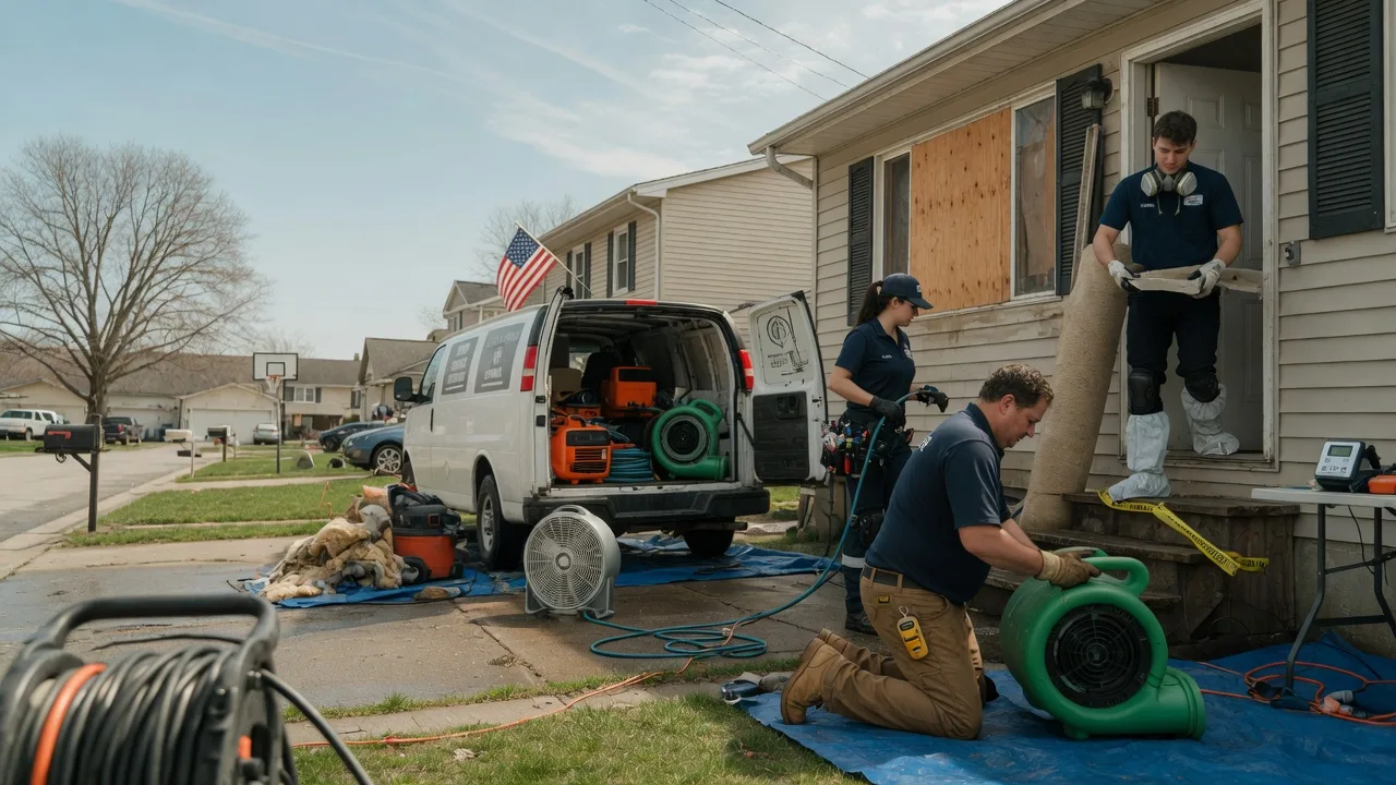 Water Damage Restoration in Freeport, ME near me